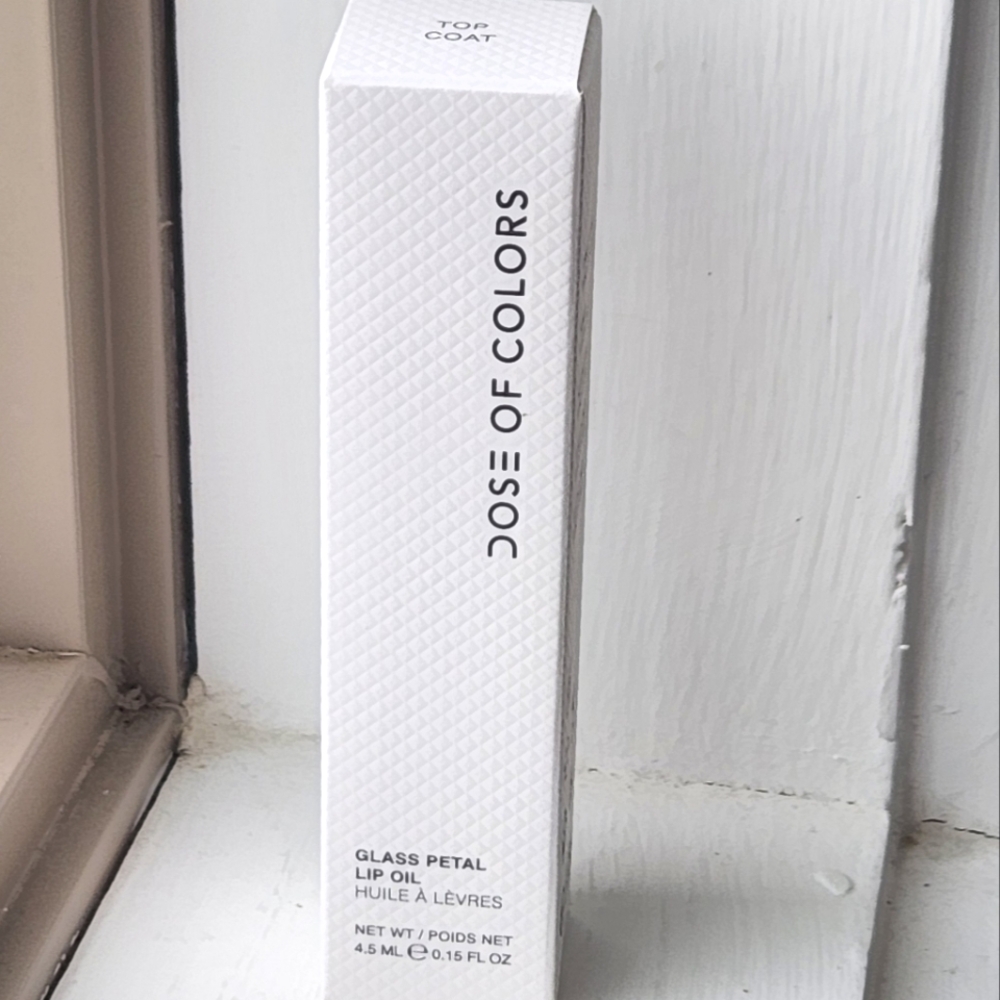 NIB DOSE OF COLORS GLASS PETAL LIP OIL TOP COAT - Picture 10 of 15